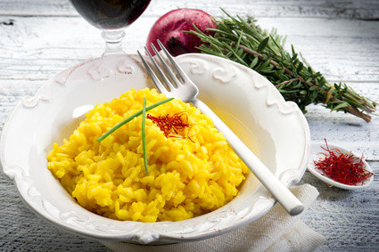 Saffron risotto